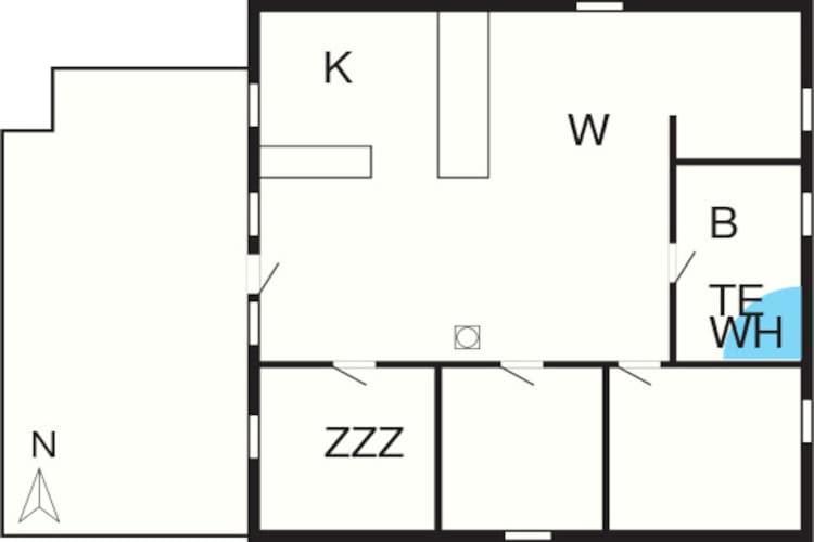 Three-Bedroom Holiday Home In Thisted 4 Nørre Vorupør Εξωτερικό φωτογραφία