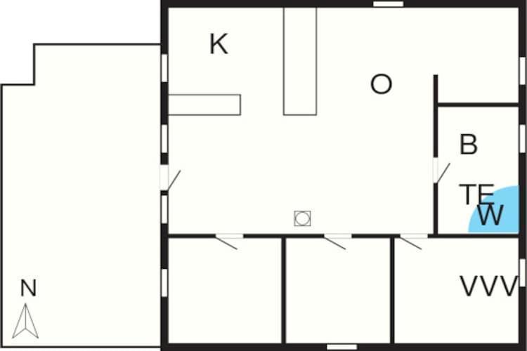 Three-Bedroom Holiday Home In Thisted 4 Nørre Vorupør Εξωτερικό φωτογραφία